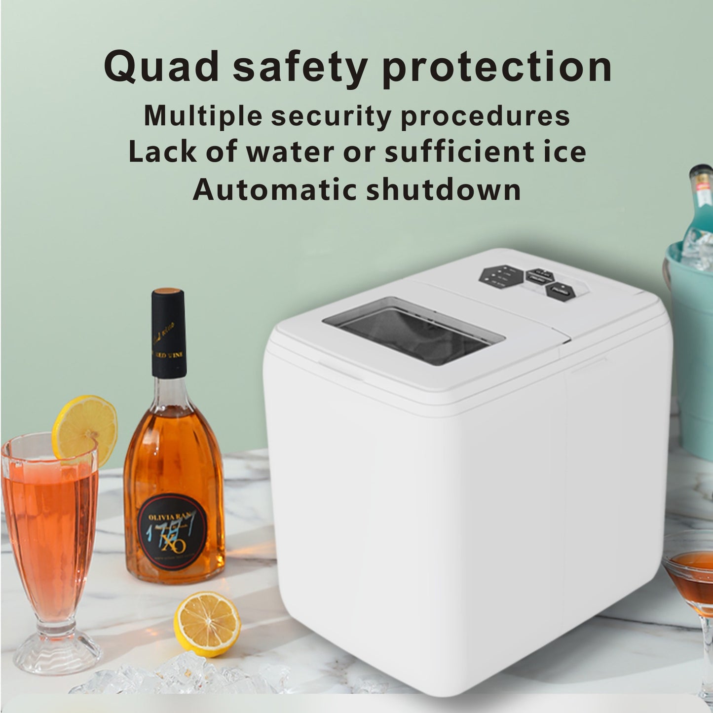 Ice Maker Countertop Indoor Outdoor