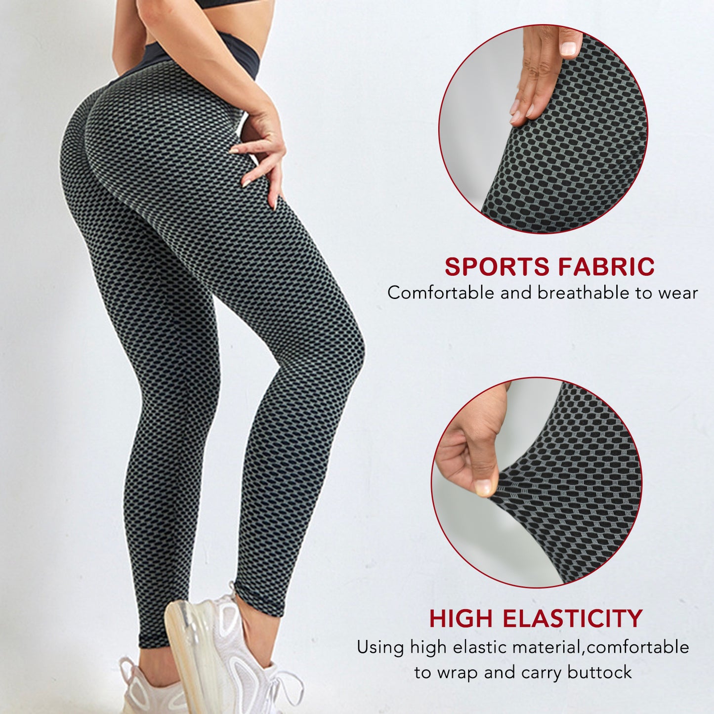 Women Butt Lifting Workout Tights Plus Size