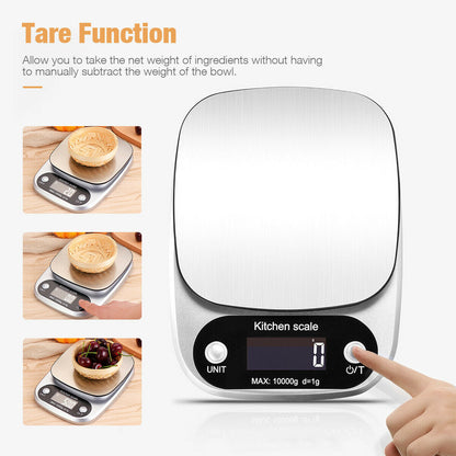 Digital Kitchen Food Diet Stainless Steel Scale