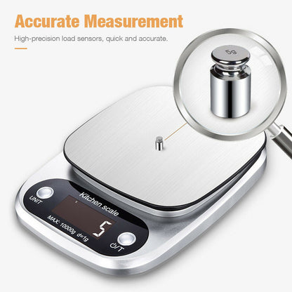 Digital Kitchen Food Diet Stainless Steel Scale