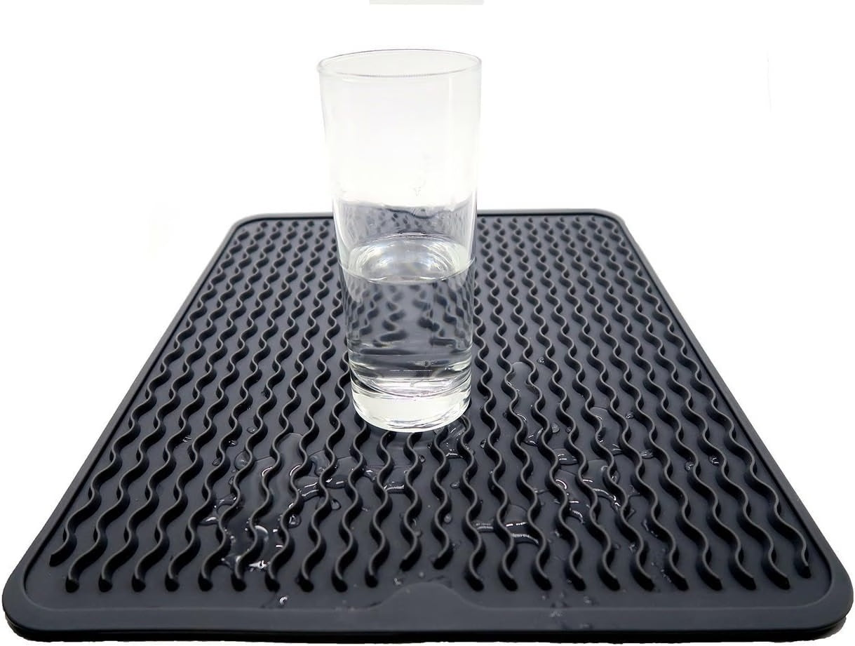 Large Kitchen Silicone Dish Mats Heat Resistant