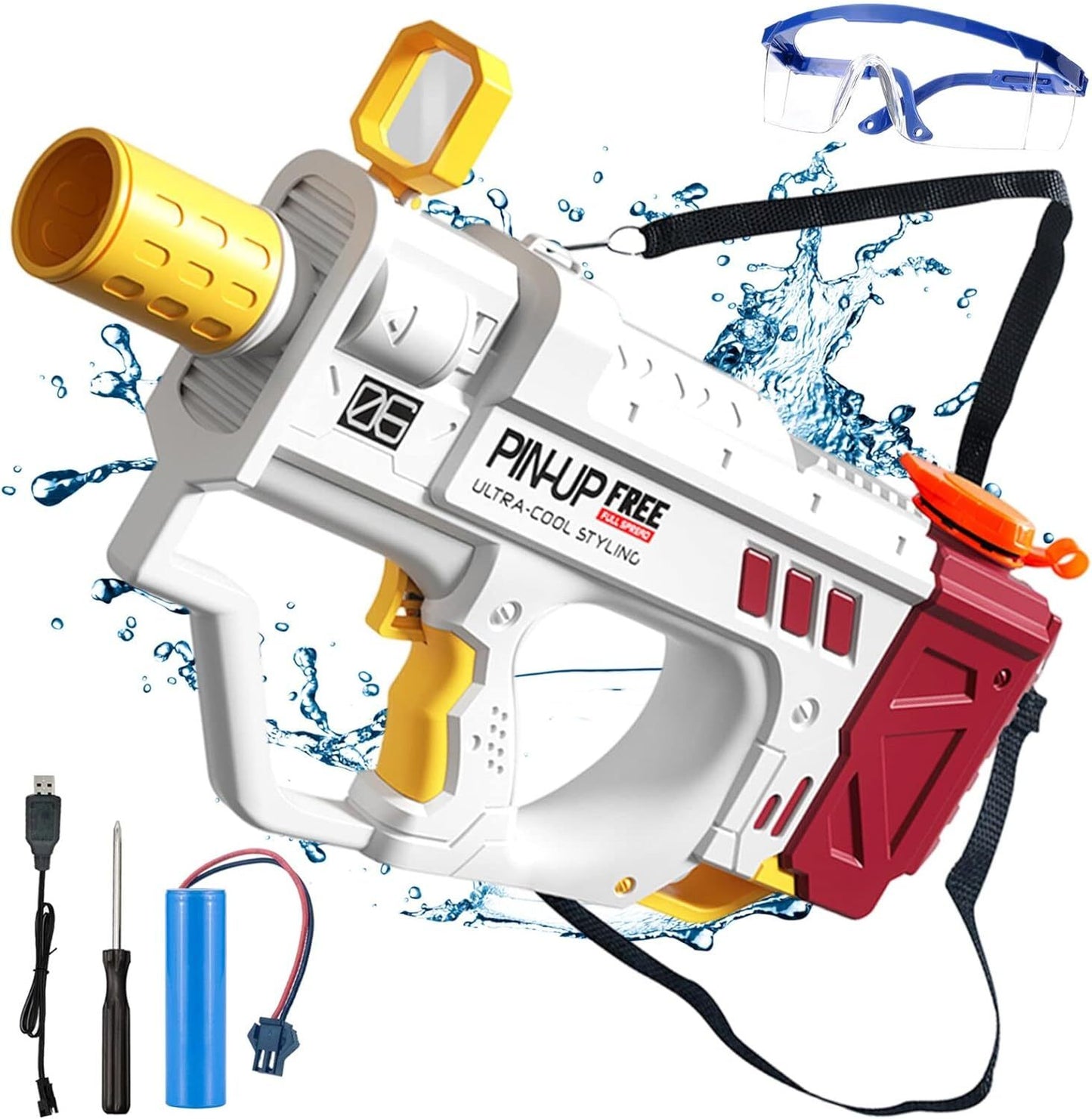 Automatic Water Blaster Gun Rechargeable Battery Toys