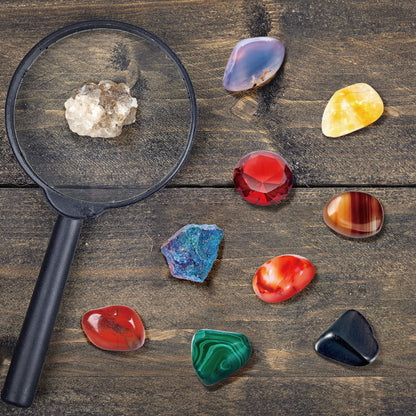 36 Pcs Educational Rocks With Learning Guide