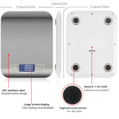 Digital Electronic Kitchen Food Diet Scale