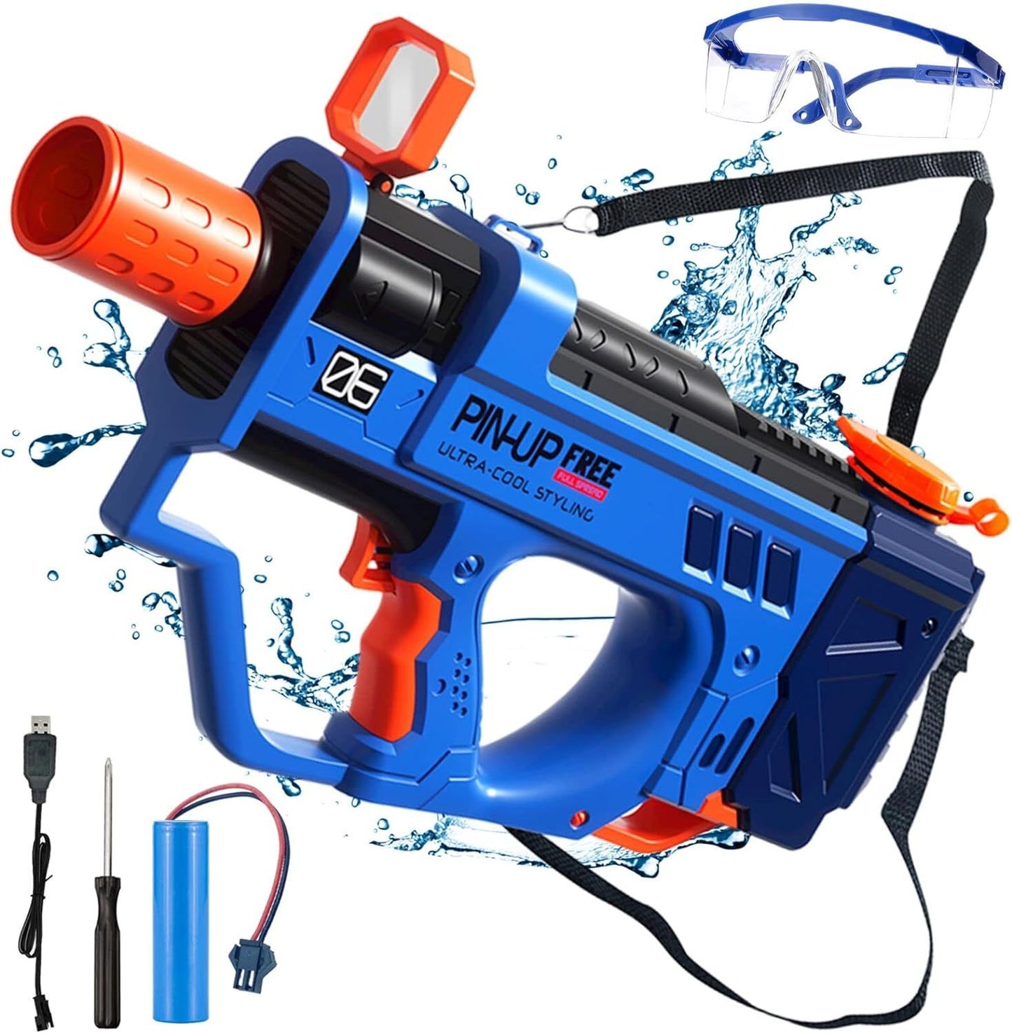 Automatic Water Blaster Gun Rechargeable Battery Toys