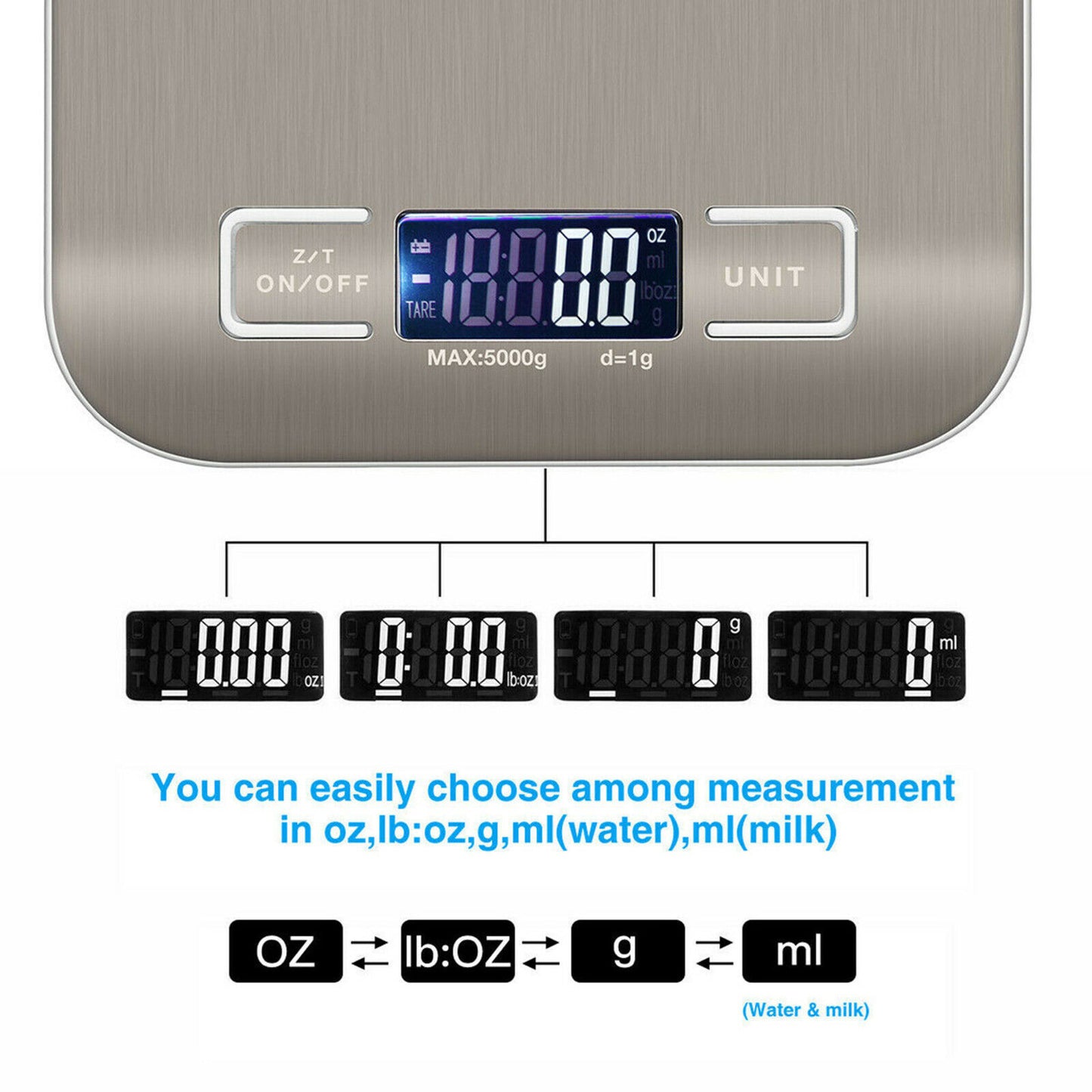 Digital Electronic Kitchen Food Diet Scale